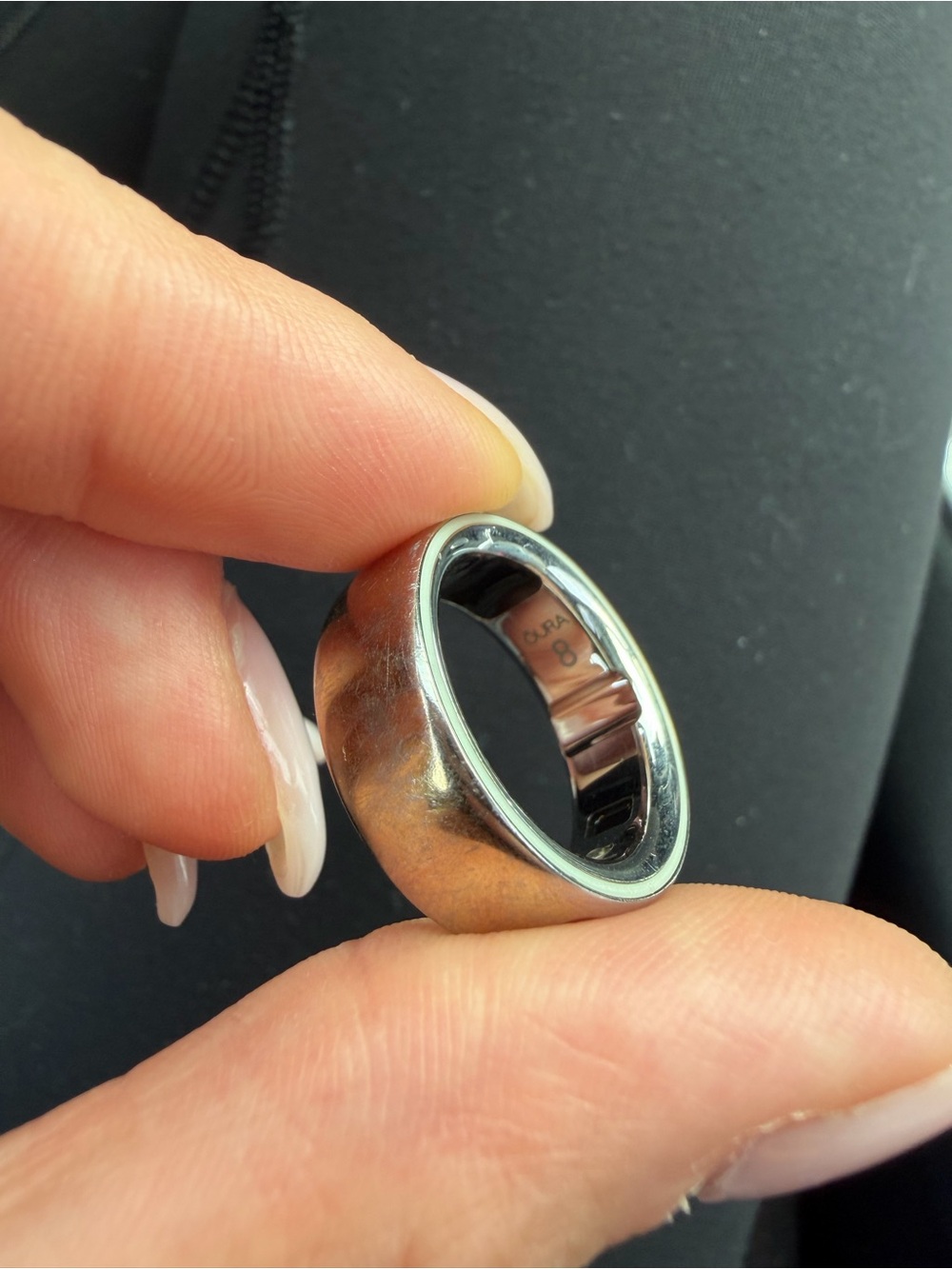 Oura ring gen 4- size 8 gold